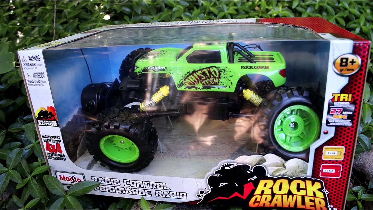 OFF ROAD MONSTER TRUCK Rock Crawler RADIO CONTROL AWESOME!