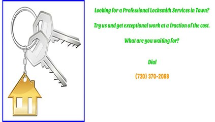 Boulder, CO Locksmith Services
