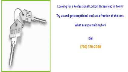 24 Hr Locksmith Service in Boulder, CO
