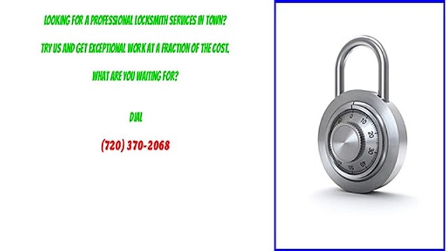 Boulder, CO 24 Hour Locksmith Service
