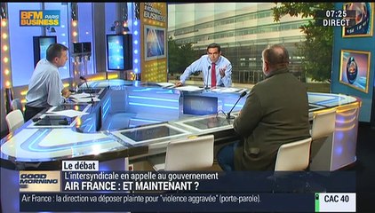 Nicolas Doze VS Jean-Marc Daniel: Que peut-on retenir de la folle journée au siège d'Air France ? - 06/10