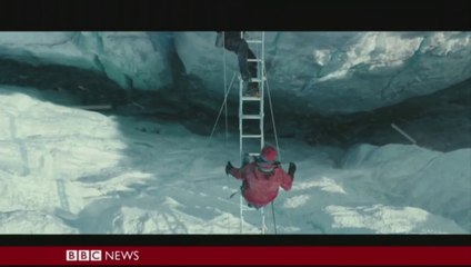 Scene from Everest Movie without FX sounds is weird and funny!