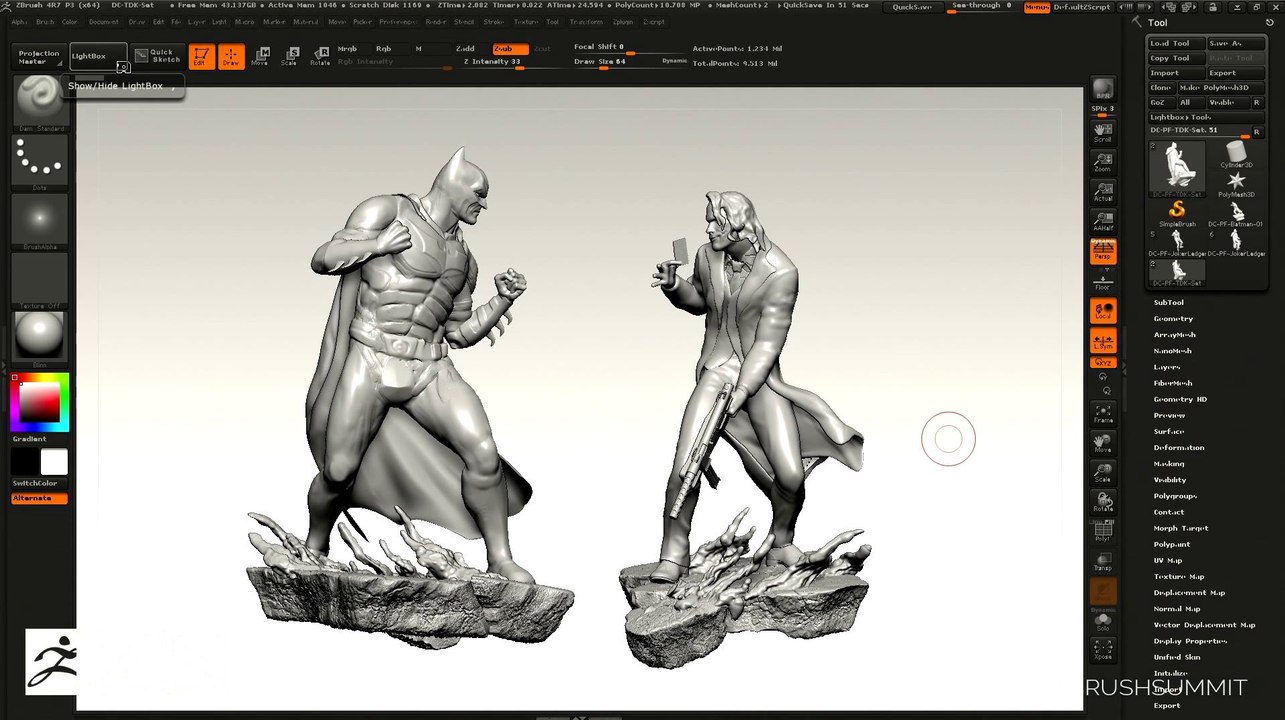 ZBrush SUMMIT 2015 Presentation by Sideshow Collectibles