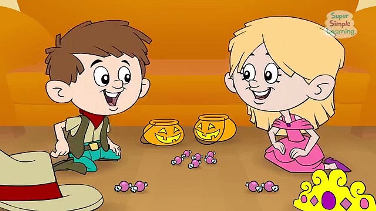One For You, One For Me - Halloween Song - Nursery Rhymes - 3D Animation Rhymes 2015