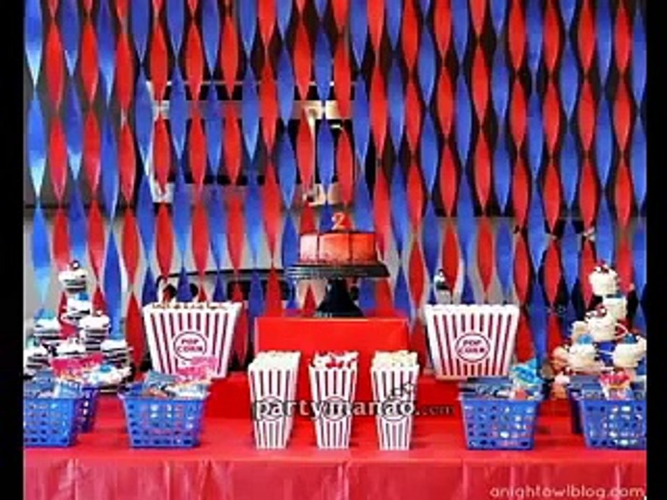 partymanao.com-Spiderman birthday party ideas
