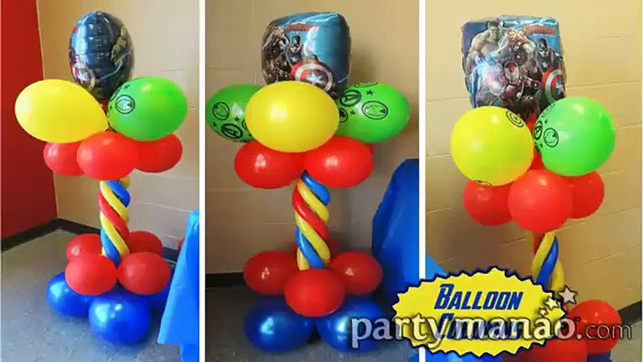 Avengers theme birthday party