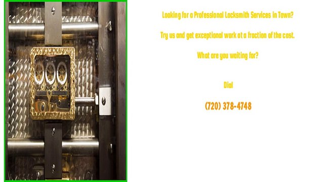 Local Locksmith Services in Broomfield, CO