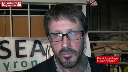 FCO : action FDSEA à Rodez