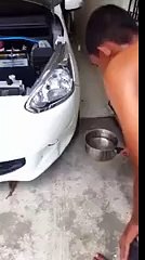 He Turns Hot Water On His Broken Car. Look What He Does Next!