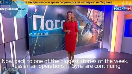 Cette présentatrice météo russe dérape sur le conflit en Syrie