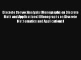 AudioBook Discrete Convex Analysis (Monographs on Discrete Math and Applications) (Monographs
