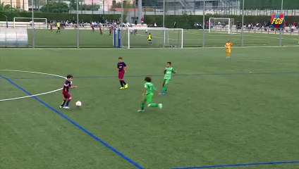 Le superbe but des U12 du Barça