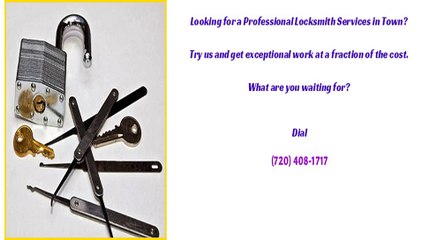 Local Locksmith Services in Castle Rock, CO
