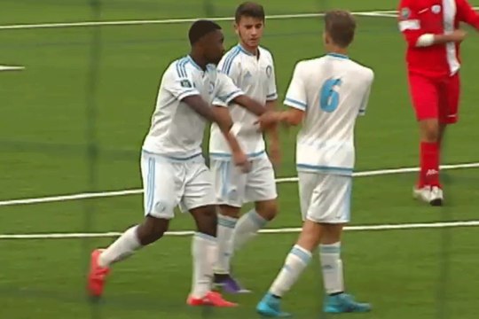 U17 National - OM 5-2 Fréjus : le but de Samih Hadji (87)
