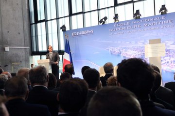 Discours lors de l'inuguration de l'école nationale supérieure maritime