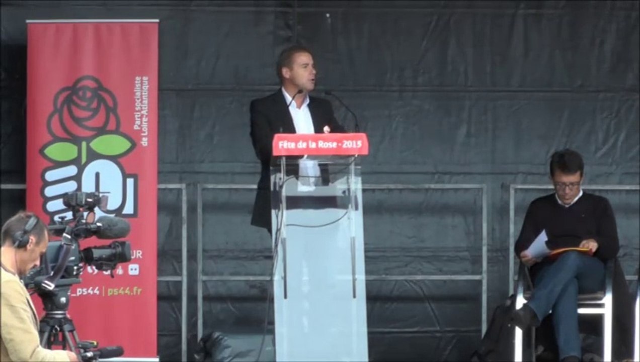 Discours de Fabrice Roussel - Fête de la rose de Préfailles 2015