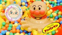 アンパンマン たまご おもちゃアニメ くるりんギアワールド メロンパンナちゃん ガチャガチャ Anpanman Toys Surprise Eggs