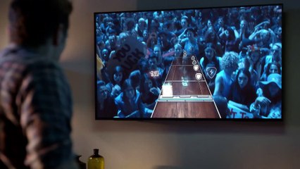 Guitar Hero Live : Publicité Lenny Kravitz et James Franco