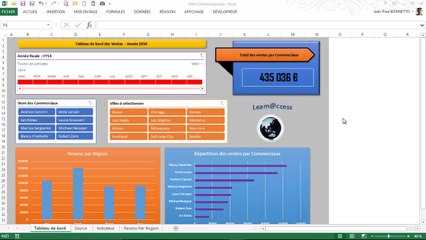 Excel 2013 - Créer un Segment (ou Slicer) Chronologique  pour filtrer vos données