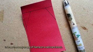 How To Make A Cute Santa Gift Tag - DIY Crafts Tutorial - Guidecentral