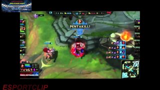 [2015 Championship] - C9 Ball First PENTAKILL