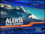Instituciones educativas participan en simulacro ante posible erupción del Cotopaxi