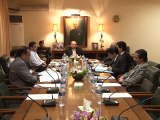CM Sindh chairs on meeting Sugarcane  (06-10-2015)