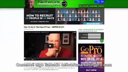 Como reclutar a 20 personas en 30 dias- Eric Worre - 1ª parte