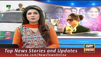 Twincle Sohail Warm Welcome after winning Power Lifting Medal