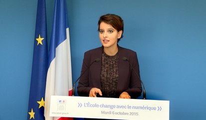 [ARCHIVE] Visite du collège connecté Daniel Féry : intervention de Najat Vallaud-Belkacem