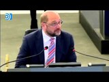 Pablo Iglesias no llega a su propia intervención en el Parlamento Europeo