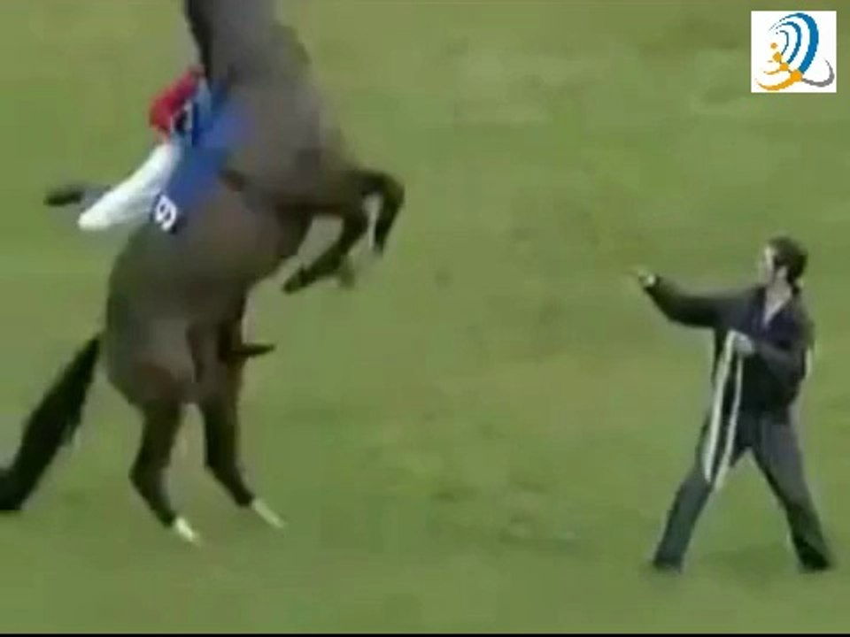 horrible falling from hourse