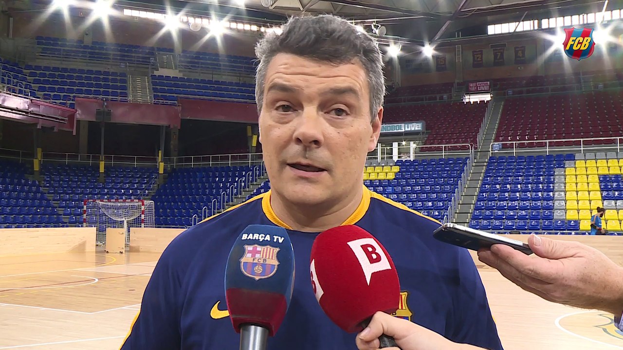 [CAT] FCB Handbol: Xavi Pascual, prèvia Go Fit Sinfín-FC Barcelona Lassa