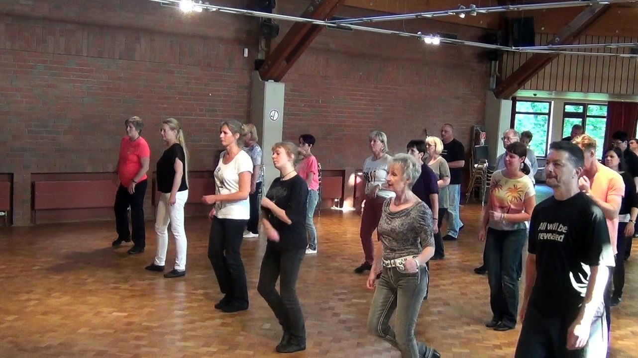 12. Intern. Line Dance Treff 2015 ,Workshop Friday - In Trance (Original Music with Tag) - Dirk Leibing