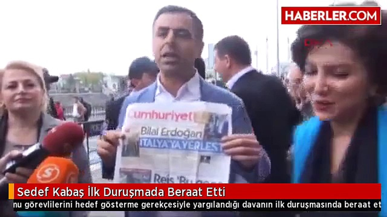 Sedef Kabaş beraat etti