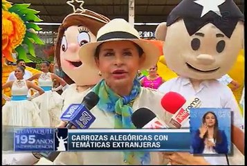 Alistan desfile cívico - estudiantil en Guayaquil