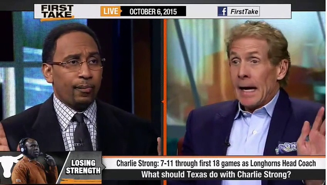 ESPN First Take - What Should the Texas Do with Charlie Strong?