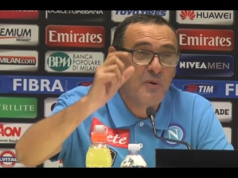 Milan-Napoli 0-4 - Sarri: Noi da scudetto? Pensiamo alla Fiorentina (05.10.15)