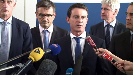 Air France: Valls dénonce des agissements de "voyous"