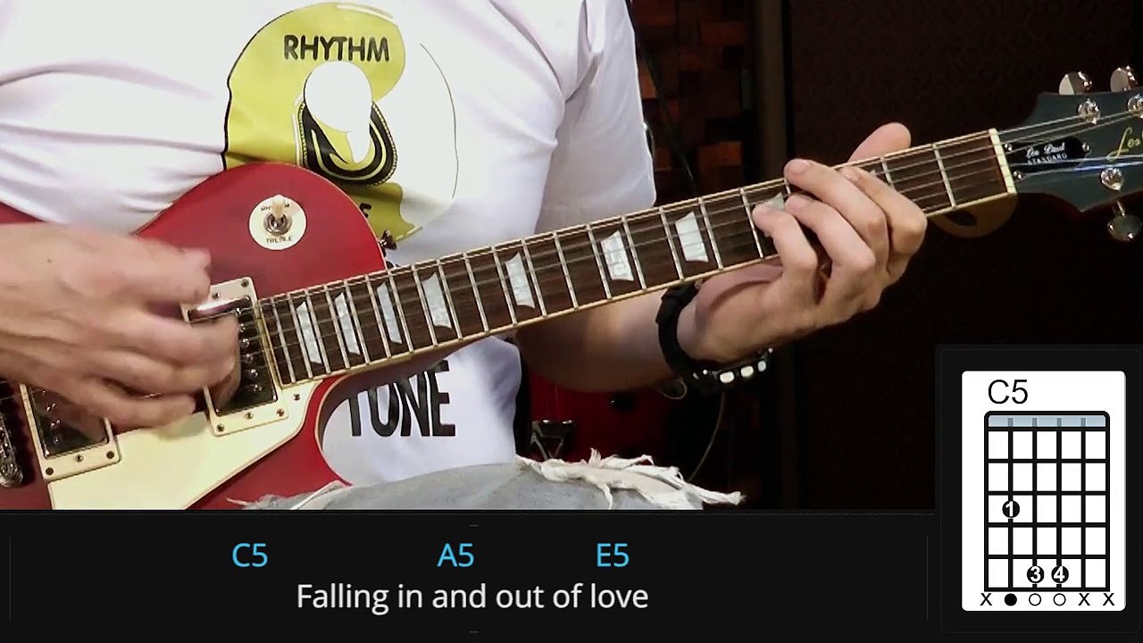 Queens Of The Stone Age - Go With The Flow (como tocar - aula de guitarra)