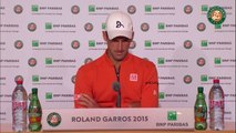 13. Press conference Novak Djokovic 2015 French Open   Quarterfinals