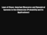 AudioBook Laws of Chaos: Invariant Measures and Dynamical Systems in One Dimension (Probability