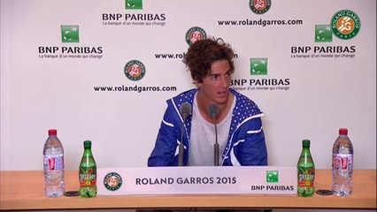 51. Press conference Thanasi Kokkinakis 2015 French Open   R64