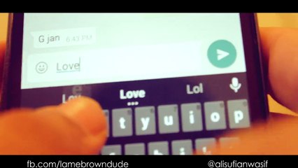 a very PAKISTANI love story by Ali Sufyan Wasif