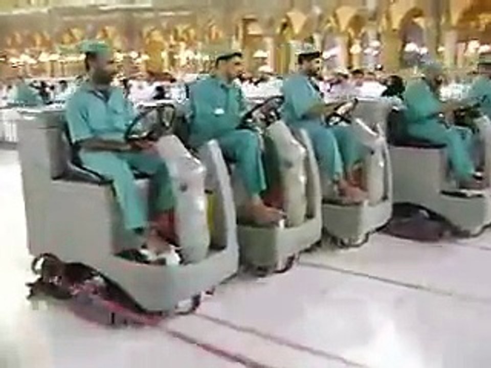 Cleaning of Masjid al-Haram Bait-ul-Allah Sharif (Kaaba)