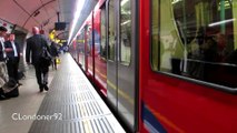 Docklands Light Railway trains at Bank station 5th October 2015