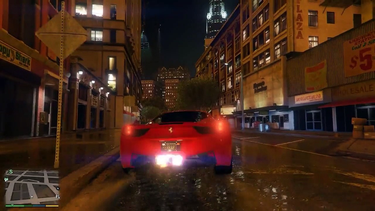 GTA V - Rain Flood in Los Santos