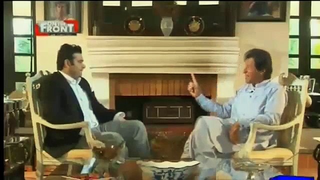 ON THE FRONT with Kamran Shahid Exclusive Interview with Imran Khan PTI