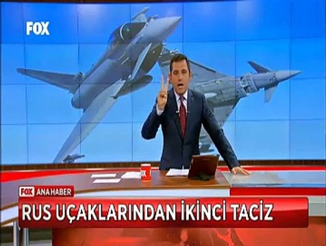 Rus uçaklarından türk savaş uçaklarına ikinci taciz