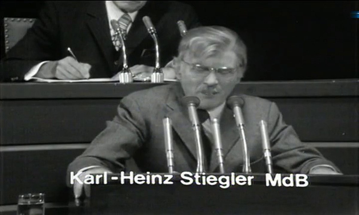 Vicco von Bülow - Rede des Bundestagsabgeordneten Loriot 1972